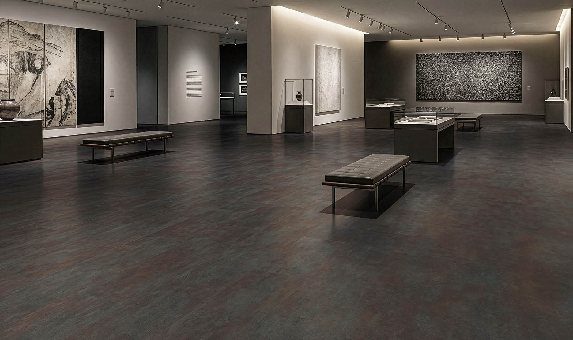 A large grocery store with aisles of food and drinks. AI generated content