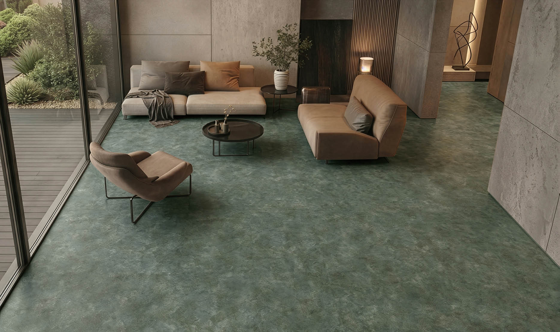 A large grocery store with aisles of food and drinks. AI generated content