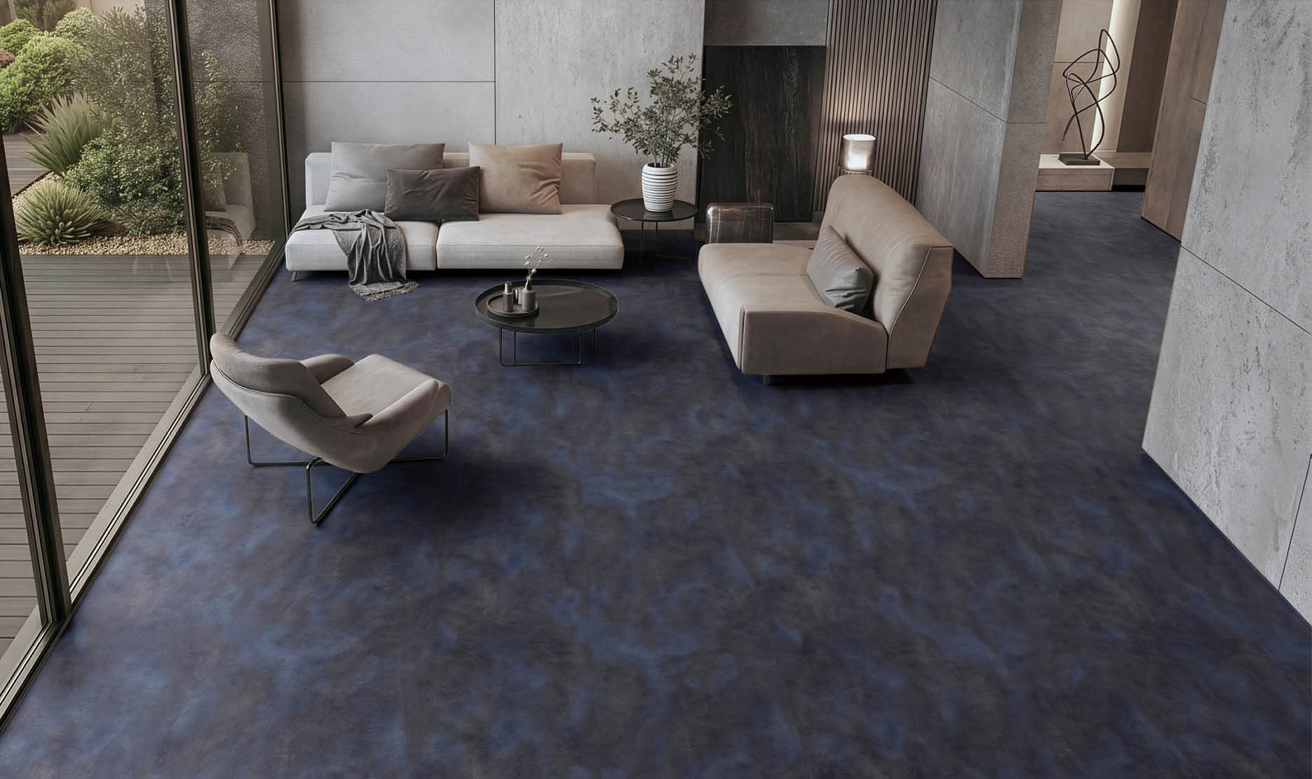 A large grocery store with aisles of food and drinks. AI generated content