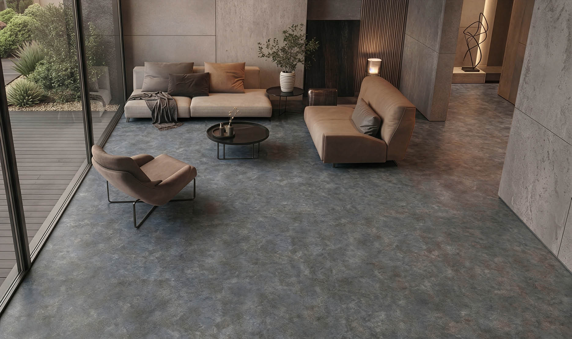 A large grocery store with aisles of food and drinks. AI generated content