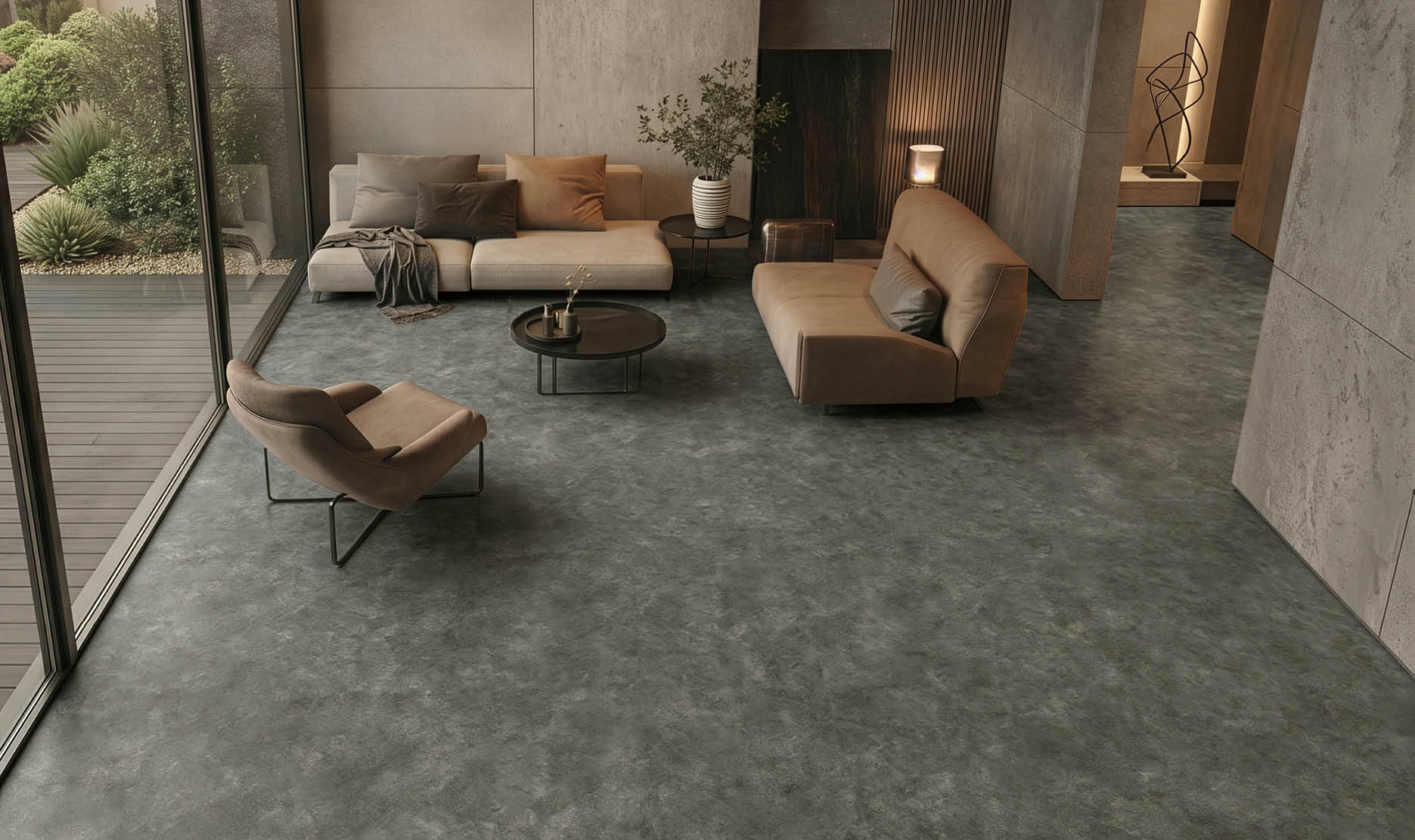 A large grocery store with aisles of food and drinks. AI generated content